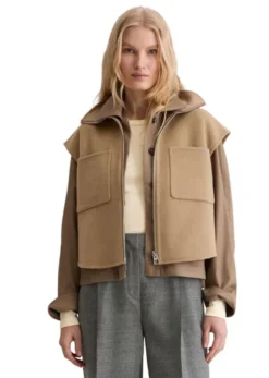 Vest, real double face workmanship,