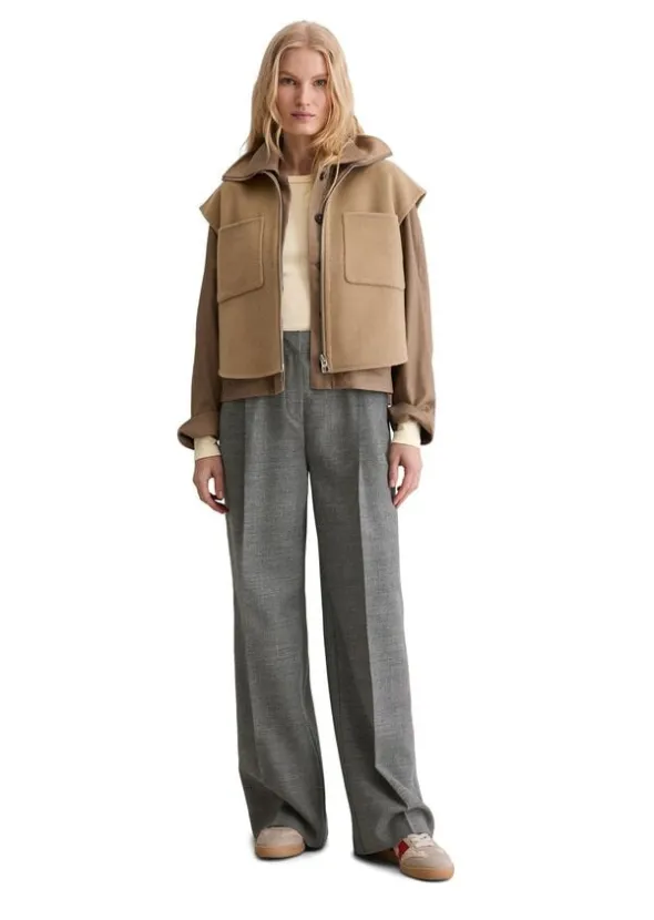 Vest, real double face workmanship,