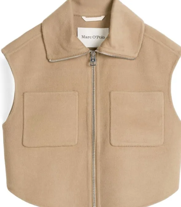 Vest, real double face workmanship,
