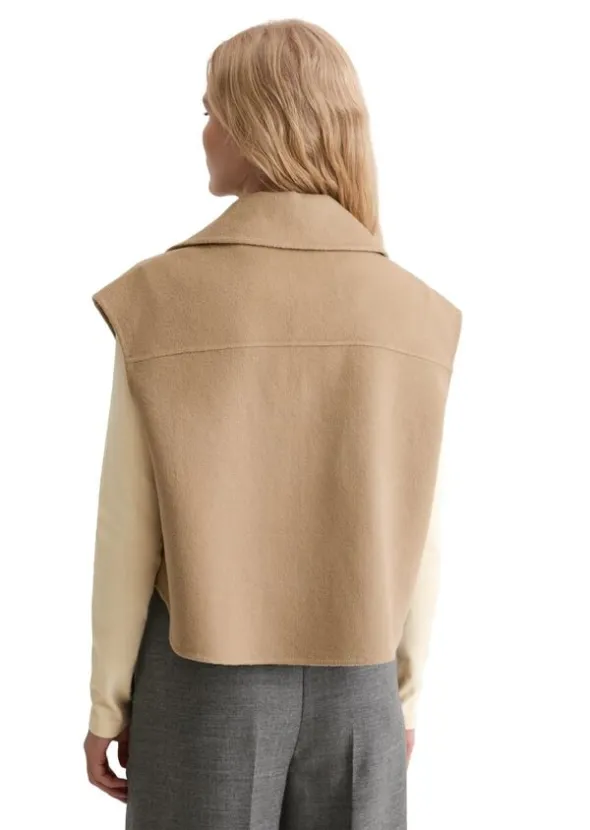 Vest, real double face workmanship,