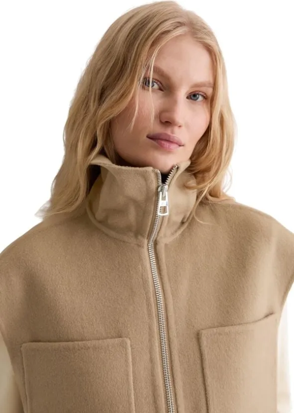 Vest, real double face workmanship,