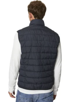 Vest, sdnd, stand-up collar, zip po