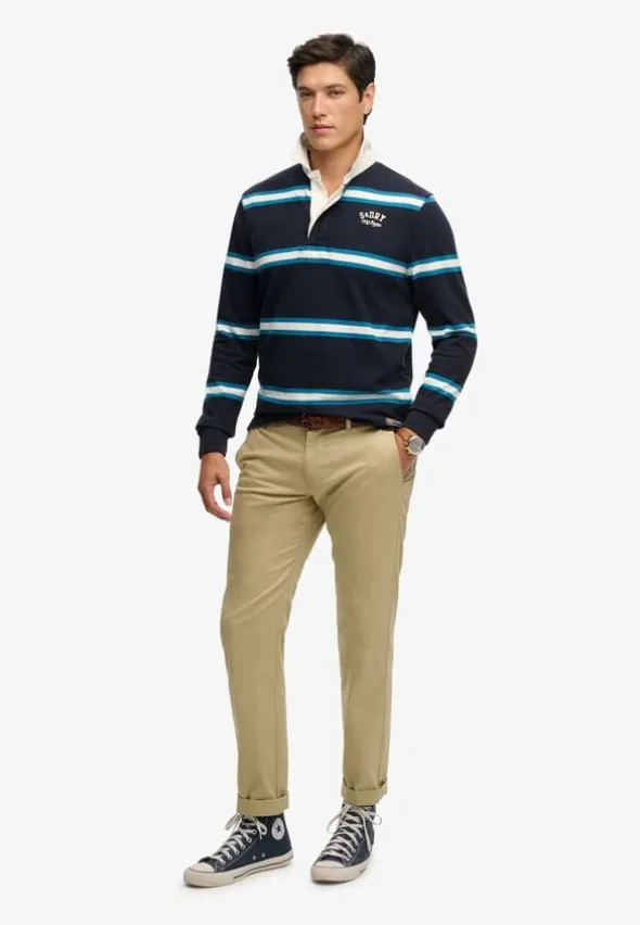 VINTAGE ATHLETIC STRIPE RUGBY