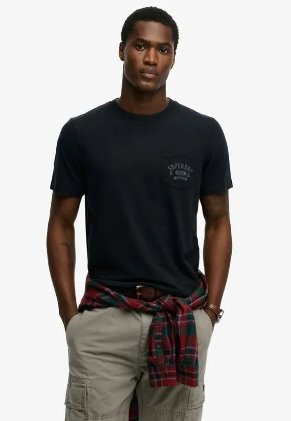 VINTAGE PREP RELAXED PCKET TEE