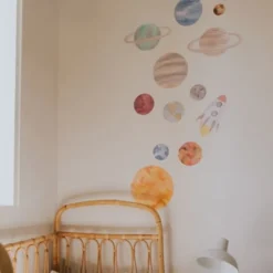 Wallsticker Solsystemet