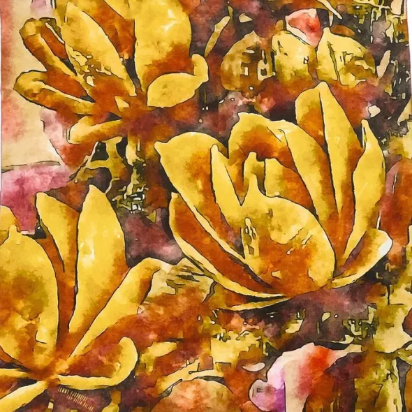 WATER LILY Scarf