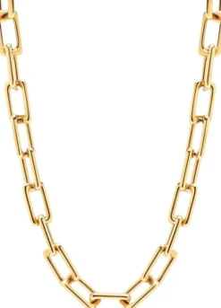 Women's Gold Paperclip Chain
