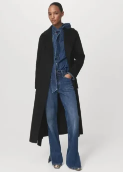 WOOL BLEND COAT. -- BATIN