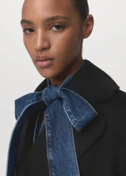 WOOL BLEND COAT. -- BATIN