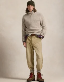Wool-Blend Turtleneck Sweater
