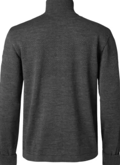 100% Wool Klemens Zip Kontrast