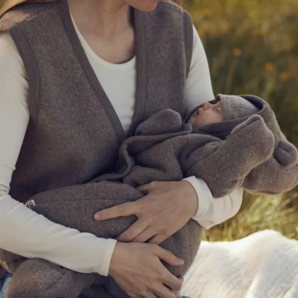 Woolly fleece suit