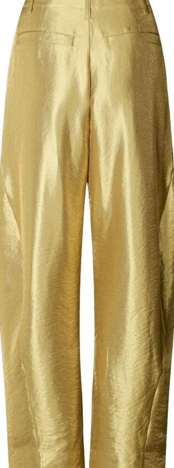 Woven gold pants - Thalia