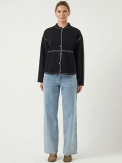 YASJENA LS KNIT CARDIGAN